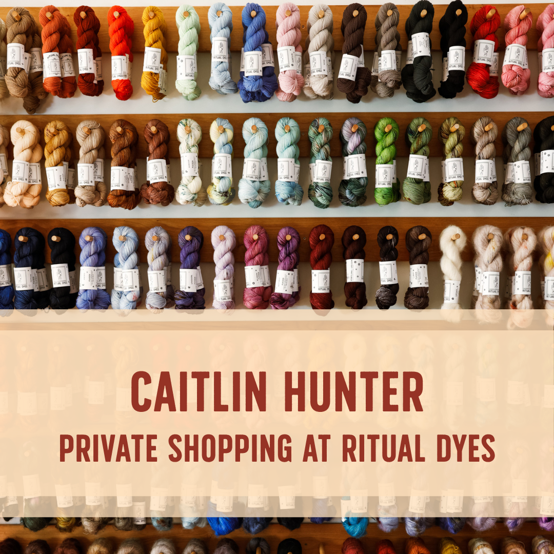 Caitlin Hunter Individual Shopping Appts at RD
