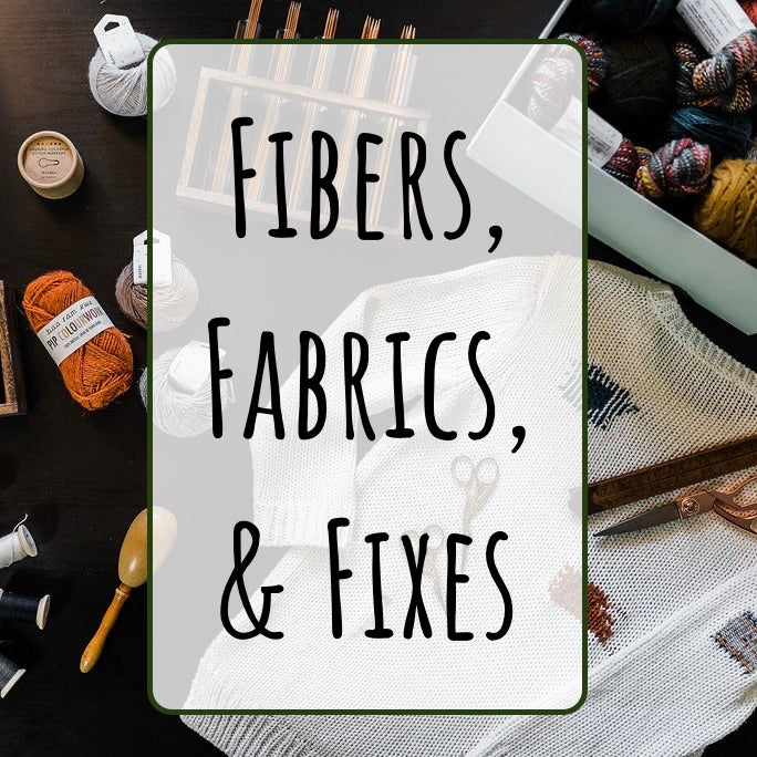 Elise Webb: Fibers, Fabrics and Fixes Lecture