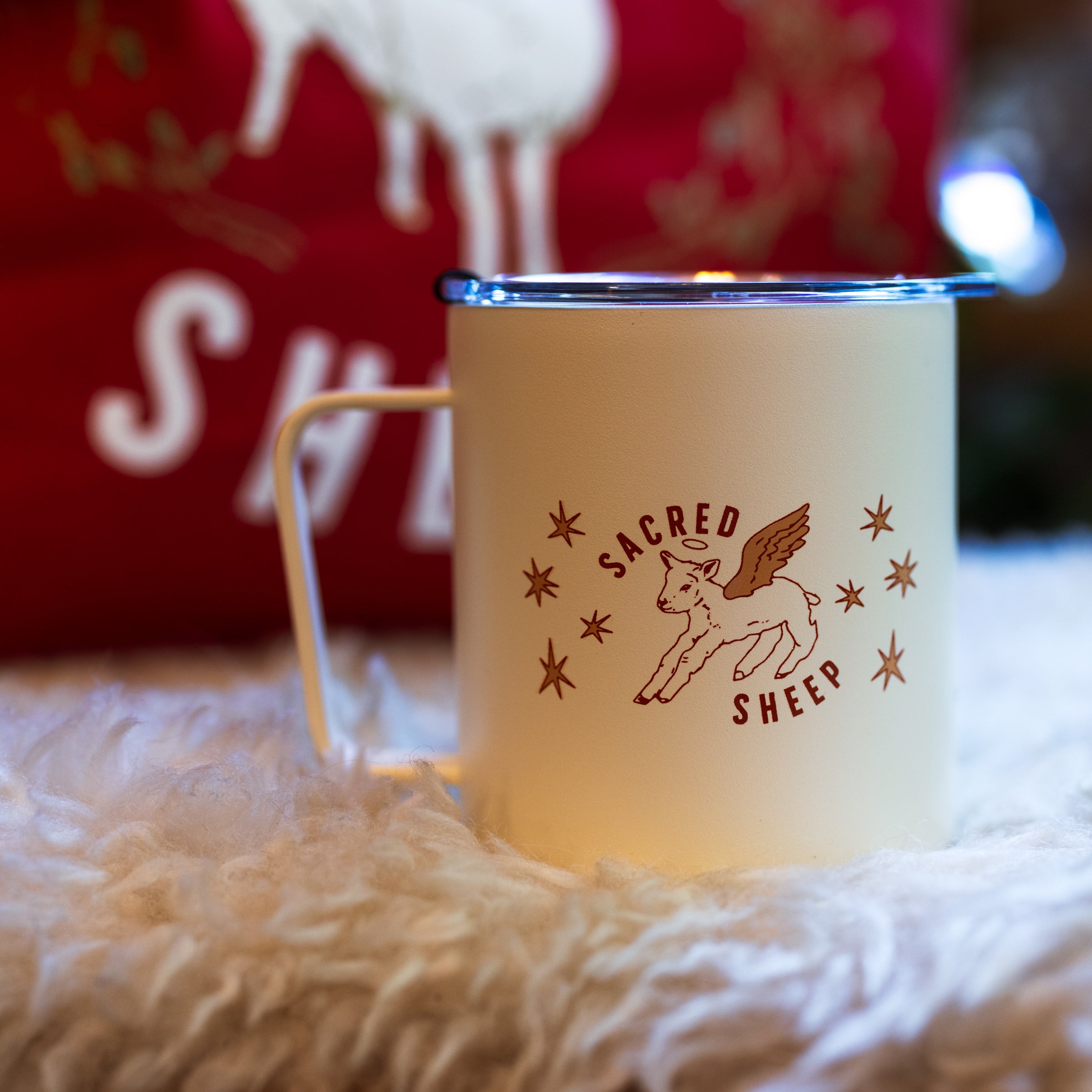 Sacred Sheep 12 oz Camp Cup | SacredSheep