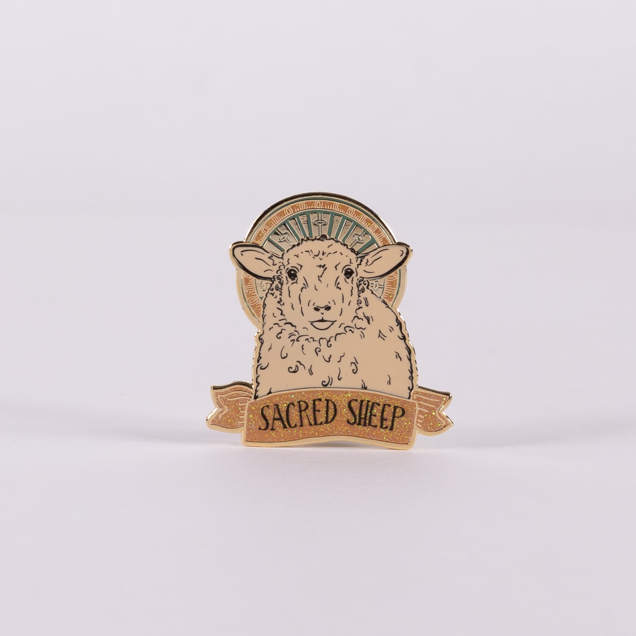 Sacred Sheep Pin